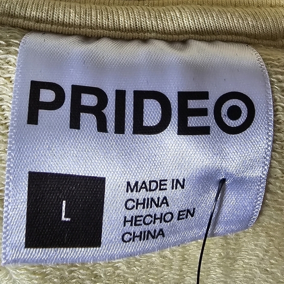 Womens Oversized Cropped Hooded Sweatshirt 'not a phase' Spring Yellow/Green - Picture 11 of 14